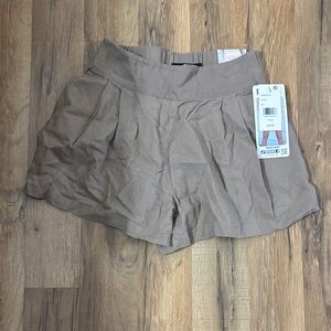 Rewash High Waist Tan Women's Shorts